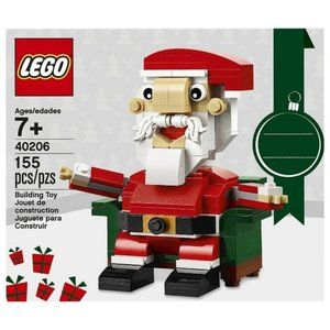 LEGO 40206 Santa Claus Christmas Building Toy 155 pcs